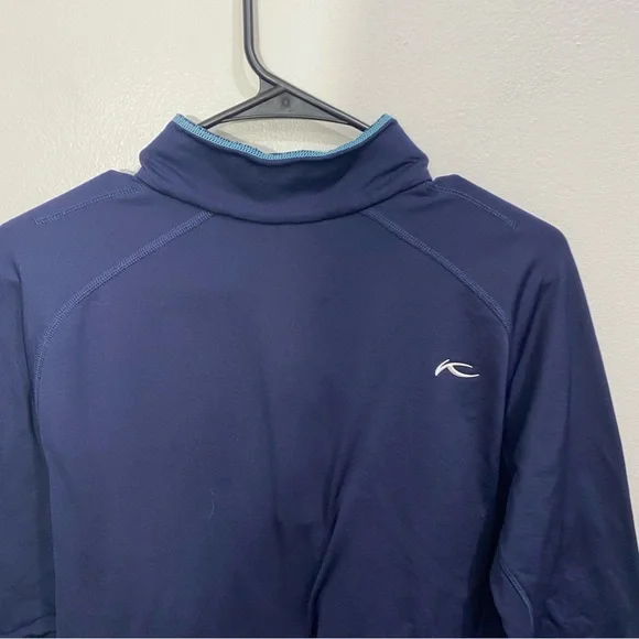 KJUS Murry Half Zip Pullover‎ Blue Medium - Picture 6 of 6